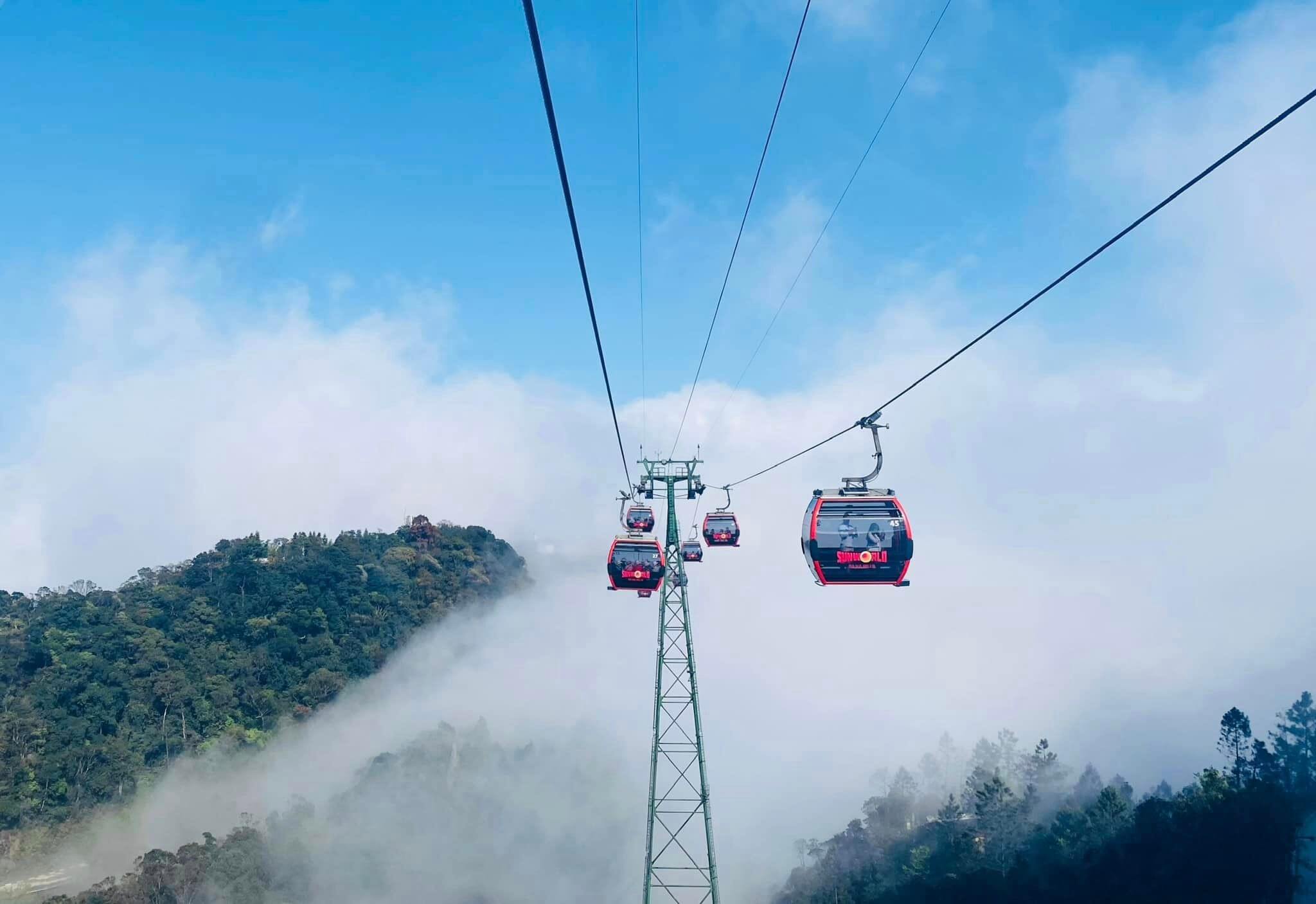 Ba Na Hills cable Car- Vietnam Student Exchange