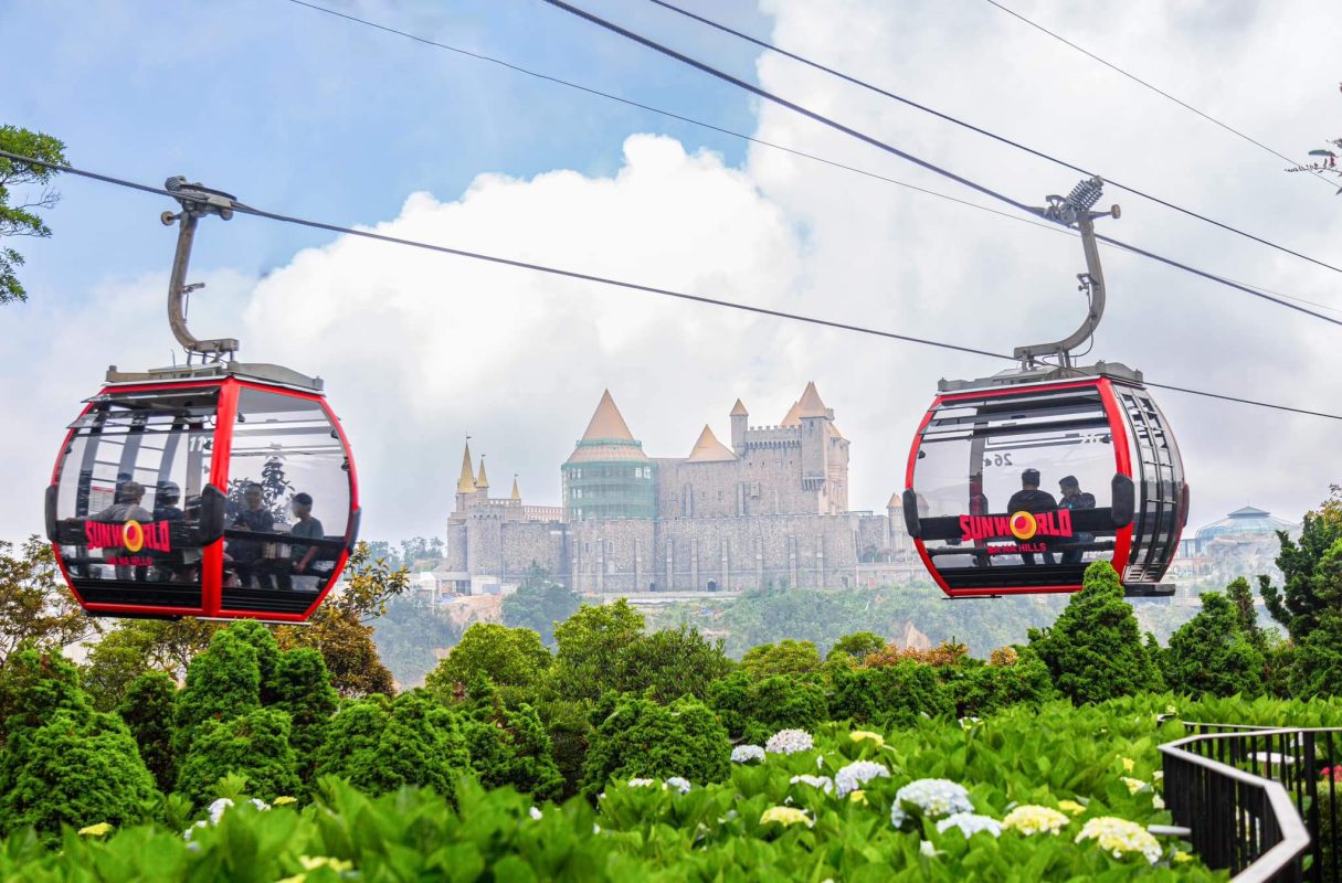 Ba Na Hills Cable Car- Vietnam Student Exchange