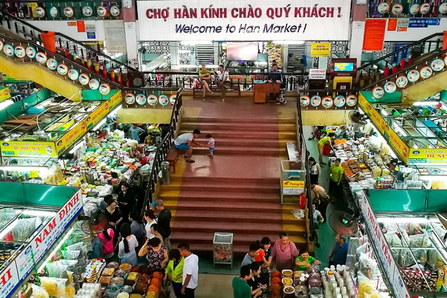 Han Market In Da Nang City - Student Exchange Vietnam