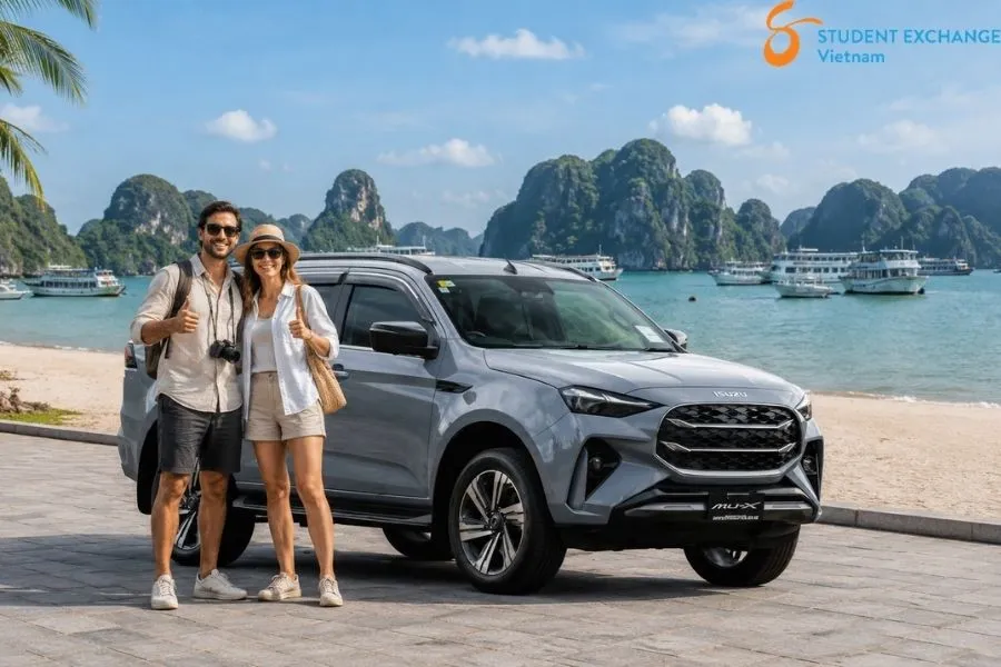 Halong Bay To Pu Luong Private Car - Student Exchange