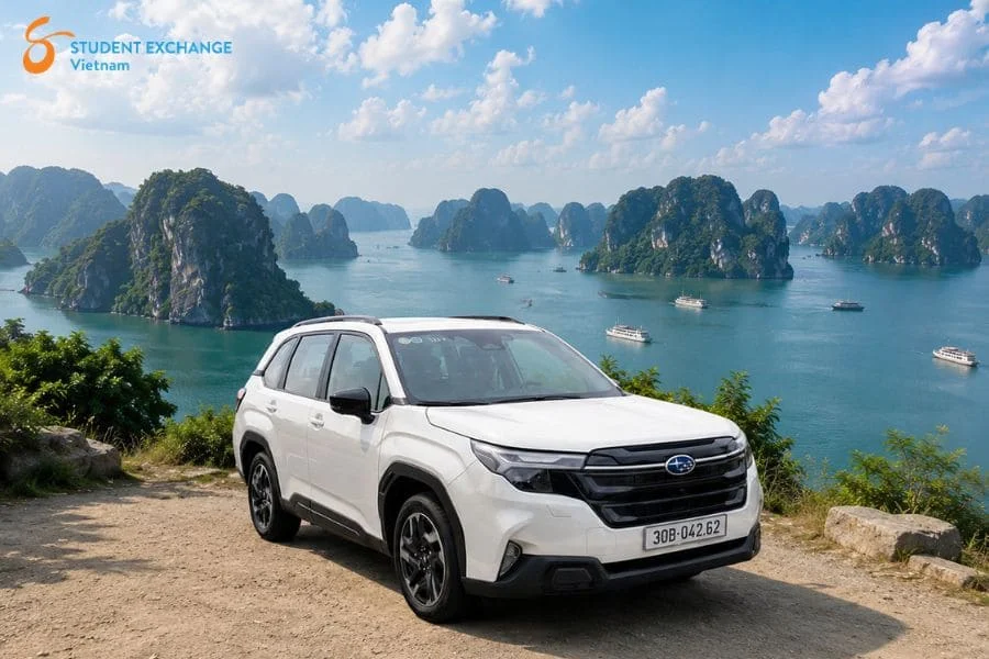 Halong Bay to Mu Cang Chai private car - Student Exchange